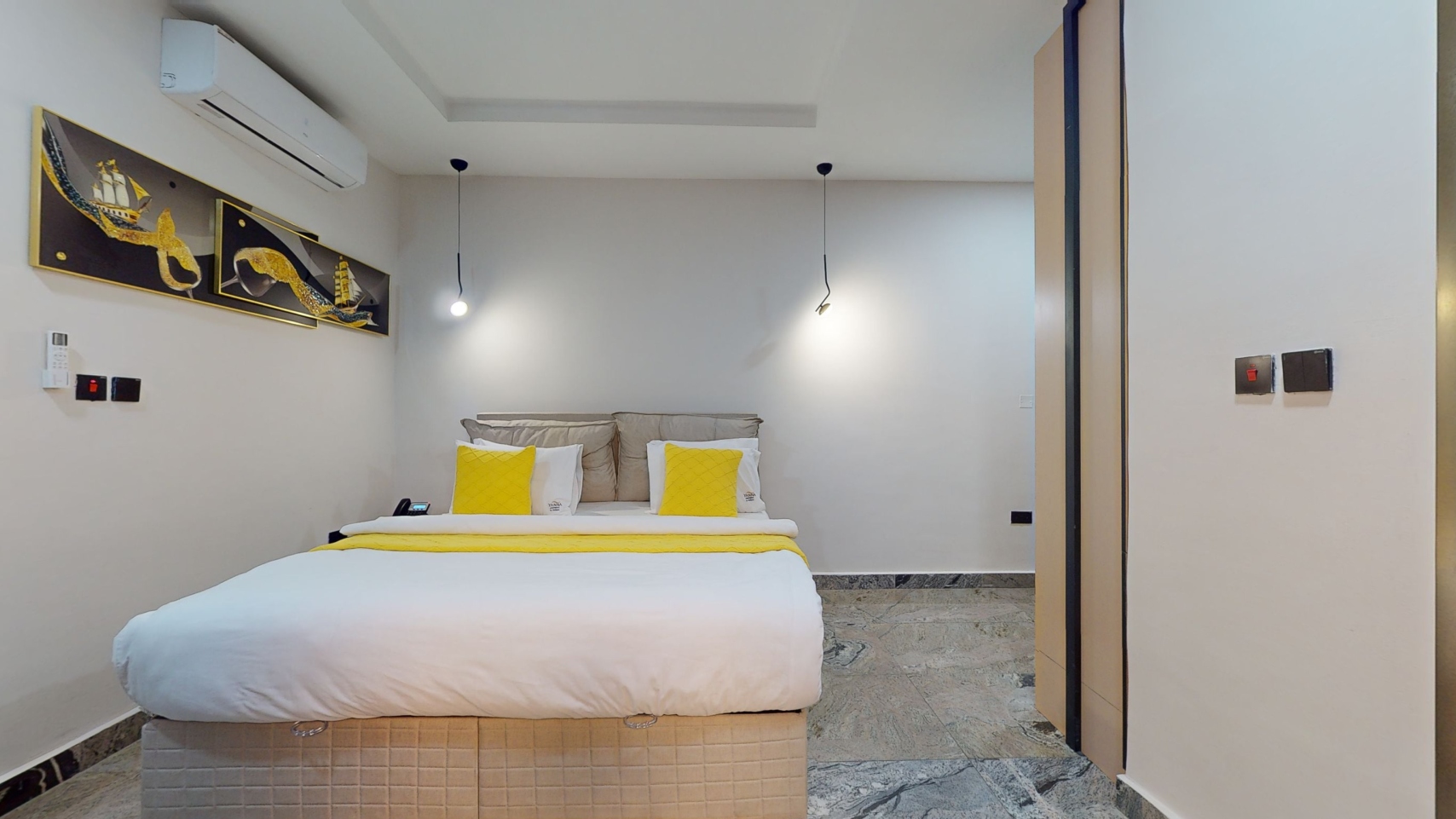 Luxury Apartments Abuja Yanna Apartments by khaliques Block 1 Adam Bedroom(1)