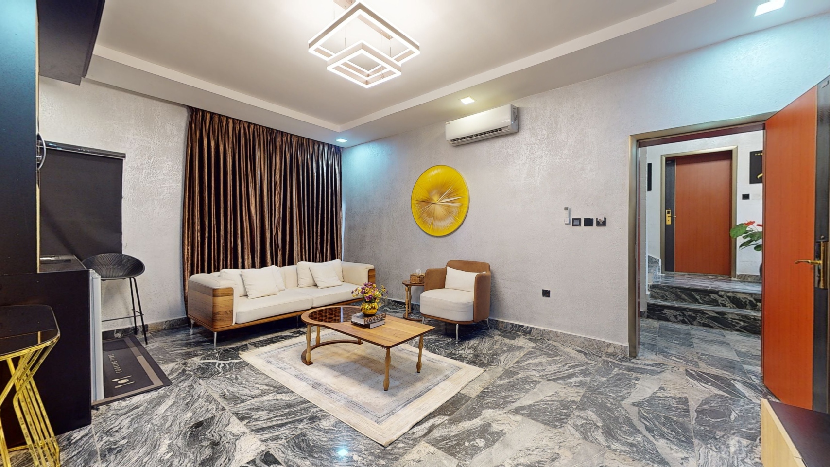 Luxury Apartments Abuja Yanna Apartments by khaliques Block 1 Adam Living Room