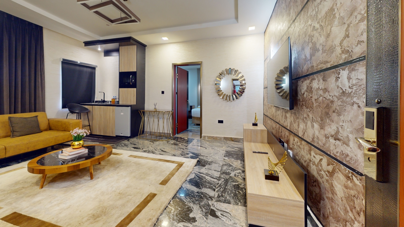 Luxury Apartments Abuja Yanna Apartments by khaliques Block 1 Bedroom(7)