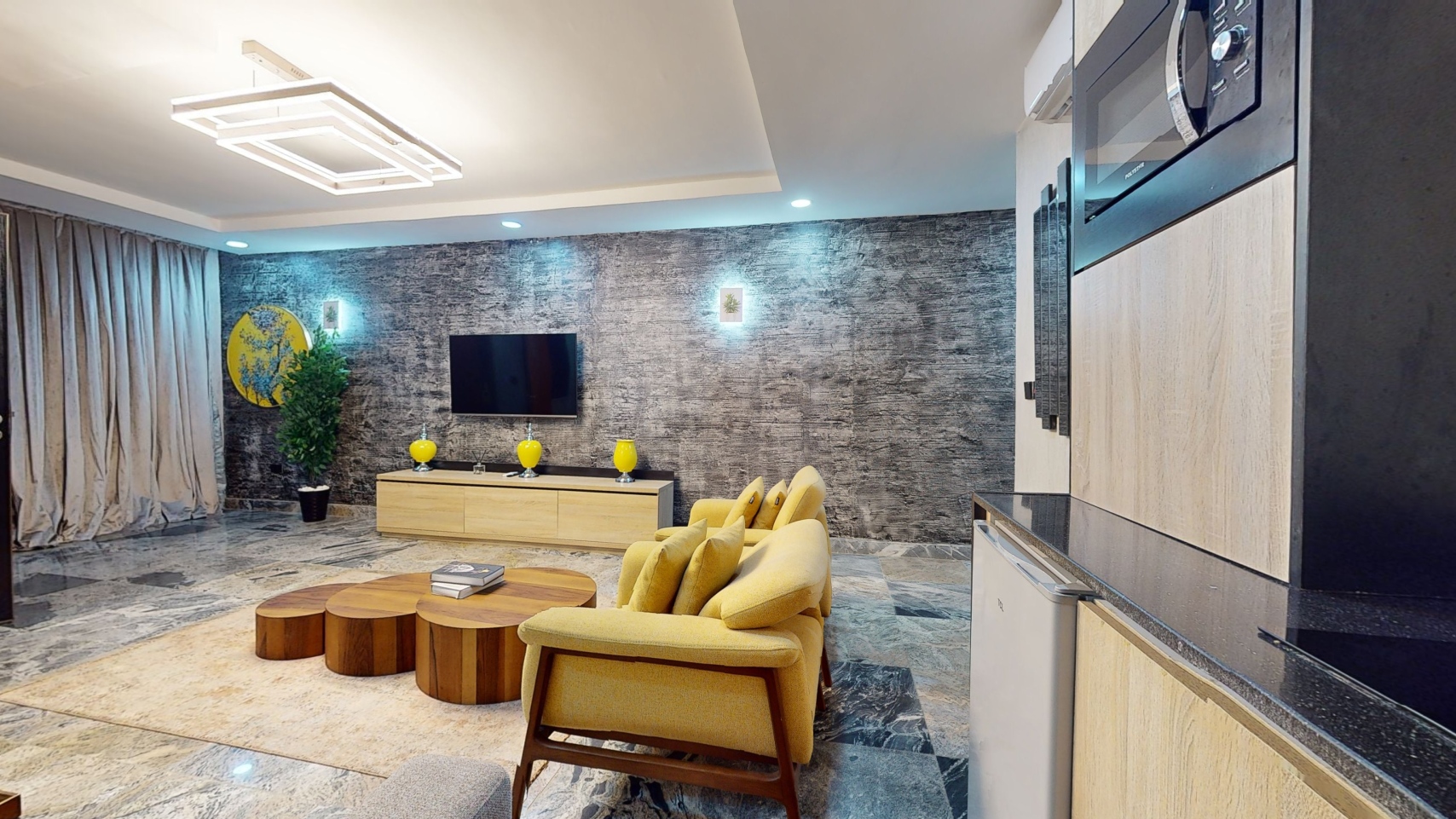 Luxury Apartments Abuja Yanna Apartments by khaliques Rio Living Room(1)