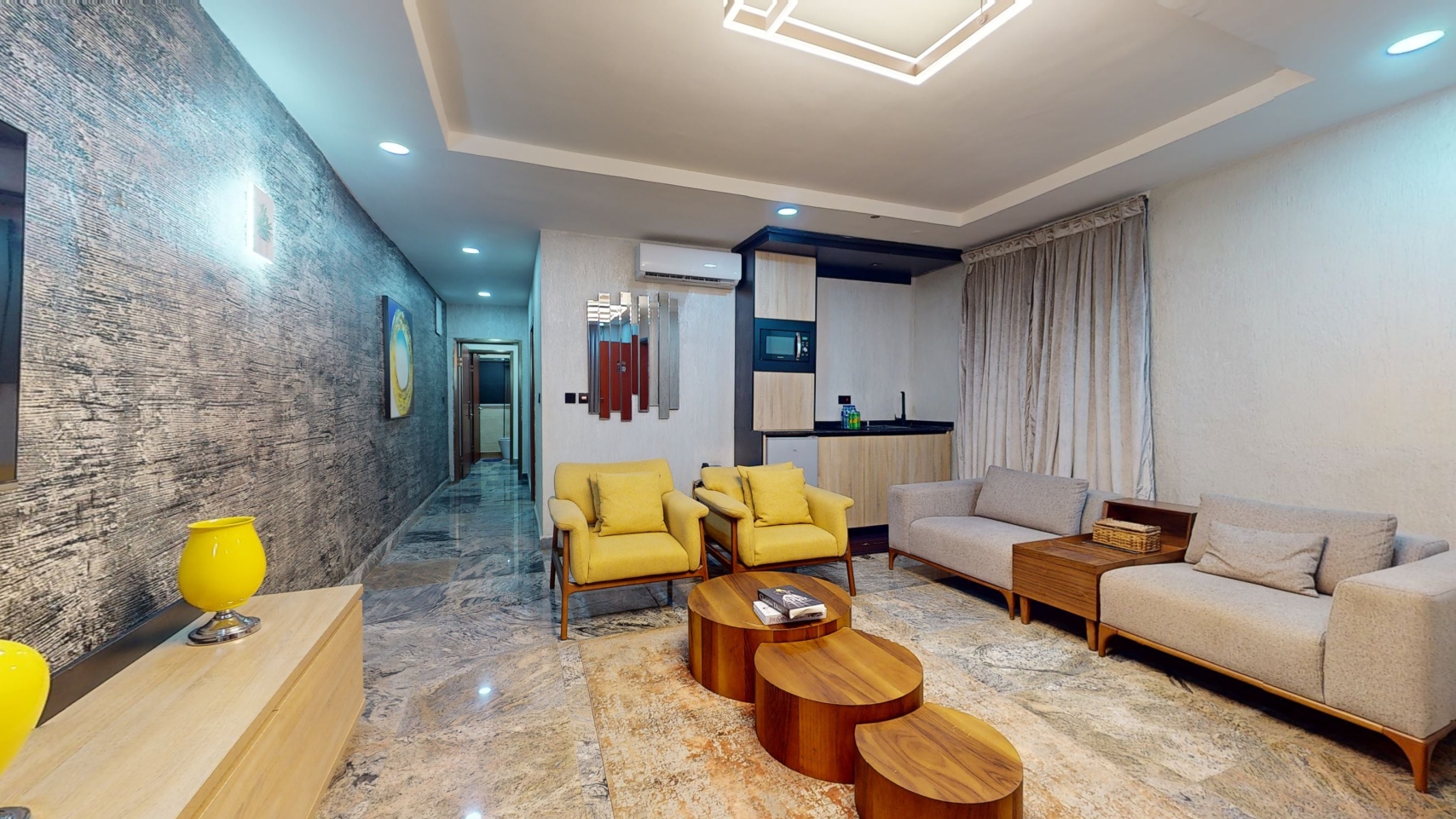Luxury Apartments Abuja Yanna Apartments by khaliques Rio Living Room(2)