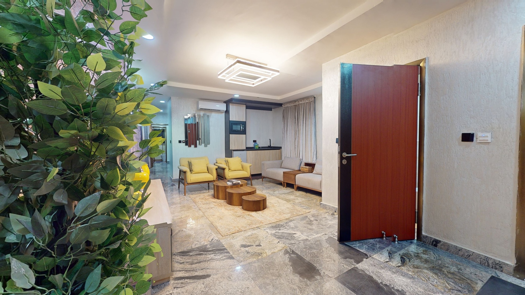 Luxury Apartments Abuja Yanna Apartments by khaliques Rio Living Room(3)